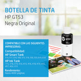 BOTELLA DE TINTA HP GT53 NEGRO 90ML 1VV22A