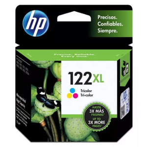 CARTUCHO DE TINTA HP 122XL ALTO RENDIMIENTO TRI-COLOR  7.5ml CH564H