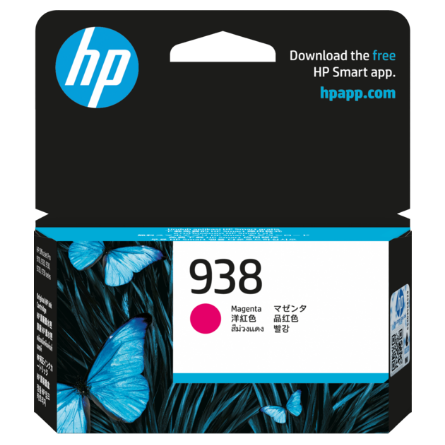 Cartucho de tinta magenta original HP 938 (4S6X6PA)