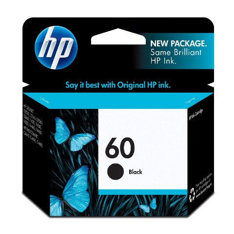 CARTUCHO DE TINTA HP 60 NEGRO 4.5ml CC640W