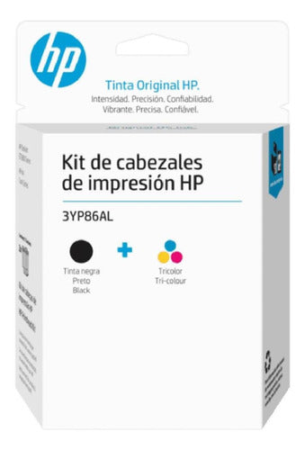 CABEZALES DE IMPRESION HP TRICOLOR Y NEGRO GT 415/315/5820/5810 3YP86A